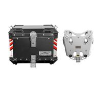 Valigie laterali KTM 890 ADVENTURE - LOBOO PIKE TRACKER - PIASTRA + TOP CASE BLACK 36L