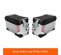 Valigie Laterali per BMW R1300 GS Adventure - VALIGIE BLACK/SILVER 45L-SX | 45L-DX