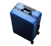 Valigie Valigia trolley interamente in alluminio in lega di magnesio Valigia con ruota universale Telaio in alluminio Valigia portatile Casella password Valigia Multifunzionale (Color : B, Size : 20
