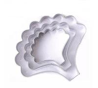 Valink 3 pezzo/lotto garofani a forma di fiore in acciaio inossidabile biscotti, stampini per dolci da forno Mold, fondant cake Decorating Tools, fiore petalo pasta di zucchero per i biscott