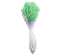 Valink Spazzola per la pulizia del viso Pad per il viso in silicone, spazzola per il viso in silicone per la rimozione dei punti neri, spazzola per la pulizia dei pori profondi verde