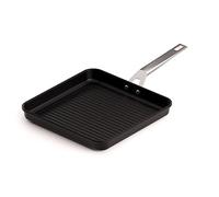 Valira 4646/25 - AIRE, griglia Quadrata in Alluminio pressofuso con Manico in Metallo, Diametro 28 cm, Colore: Nero
