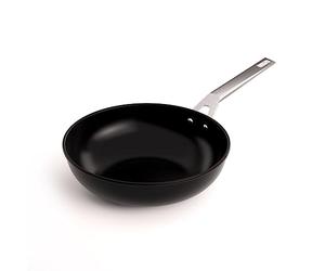 Valira Air PFAS Free - Wok premium da 30 cm realizzato in Spagna, alluminio pressofuso con antiaderente privo di PFAS, adatto per induzione