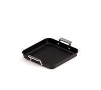 Valira AIRE - Grill Premium 23x23 cm Made in Spain, Alluminio pressofuso con Antiaderente Rinforzato, Adatta per l'induzione
