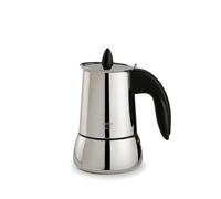 Valira - Caffettiera Inox, linea: Isabella, a induzione, 4 tazze