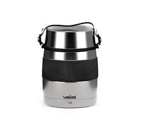 Valira thermos contenitore porta vivande alimenti in acciaio inox pesante lt. 1