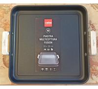 VALIRA - Piastra Multicottura Fusion cm 28 x 28 Alluminio Manici Rinforzati