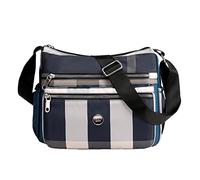 Valise Fashion Fanny Color Water Proof Marsupio Design personalizzato Nylon Fanny Pack Borse carine per le donne, Blu, Taglia unica, Zaini da viaggio