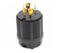 Valixirant 30A per NEMA L14-30P Generatore di Bloccaggio, Grado Ottone & con Base in Nylon, Occhielli in Gomma Resistente all'Umidità, Uso RV/Generatore, 10AWG 4-Conduttore SJOOW Cavo