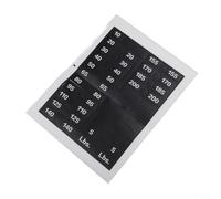 Valixirant Adesivi per pesi in PP Attrezzature da palestra - Etichette numeriche da 5 a 140 libbre, resistenti ai graffi e al sudore, rimozione senza tracce, adatte per manubri e corde di tensione