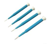 Valixirant Cacciavite in ceramica, antistatico, non magnetico, punta scanalata per regolazione del circuito ad alta frequenza, punta piatta da 1,3 mm a 2,6 mm (CD-20)