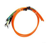 Valixirant Cavo motore scooter resistente alle alte temperature, puro 5 fili sensore Hall 400W 4000W motori brushless (4 quare)