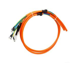 Valixirant Cavo motore scooter resistente alle alte temperature, puro 5 fili sensore Hall 400W 4000W motori brushless (4 quare)