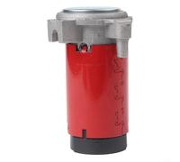 Valixirant Compressore motore 12 V 180 W - 150 dB forte uscita 0,1 - 0,13 Mpa pressione 10 millimetri porta -40 ° c 80 ° c Campo di funzionamento camion auto barca (rosso)