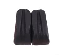 Valixirant Confezione da 2 adattatori per corde ammortizzatori in gomma per attrezzature per il fitness, antiscivolo, con scanalatura profonda con smorzamento del suono, 4 x 2 x 1,2 cm nero/rosso/blu