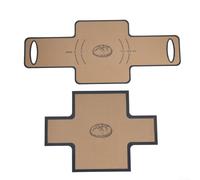 Valixirant Confezione da 2 fodere per pane in silicone, resistenti al calore fino a 200 °C, riutilizzabili, per rimuovere e pulire, colore rosso (grigio)