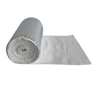 Valixirant Coperta ignifuga, tessuto in fibra di ceramica spesso 2 mm, resistente al calore fino a 1260 1 incombustibile, 1 m x 0,5 m, per forno, forno, guarnizione porta, isolamento ad