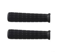 Valixirant Coperture in gomma per maniglie per carriola, tubi rotondi, lunghezza 114 mm, diametro interno 16 mm, struttura scanalata antiscivolo, resistenti alle intemperie e agli urti, confezione da