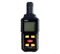 Valixirant Dosimetro digitale per radiazioni 3 in 1 con contatore e misuratore di campi elettromagnetici, campo magnetico e misurazione della temperatura - 5 Hz-3,5 GHz, display LCD, 152 x 52 x 26,5