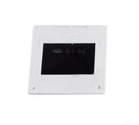 Valixirant Fisica Set Composito Apertura Griglia Diffrazione Circolare Diffrazione Mesh 50x50mm Modelli di Interferenza Singolo ottico/Fessura educativa - () (Singola fenditura)