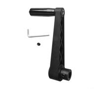 Valixirant Generatori a manovella a manovella con foro rotondo per tornio rinforzato in nylon carbonio trattato termicamente 8 mm/10 mm/12 mm/16 mm Fresatura della maniglia dell'albero - Macchine