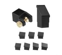 Valixirant Guida per seghetto alternativo per la lavorazione del legno con angoli di 45° e 90°, calibro per sega a coda di rondine, compatibile con seghe a doppia faccia, set da 9 pezzi tra cui moduli