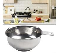 Valixirant Imbuto da cucina in acciaio a bocca larga, 13,6 cm di altezza, 5,6 cm di diametro, accessorio filtrante lavabile in lavastoviglie, resistente e sicuro, include 1 imbuto filtrante