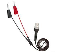 Valixirant Impedenza a -codificato Nominale 120cm 50Ω Banana 5a/500v Banana 4mm Oscilloscopi Impilabili Cavi Bnc Dual Rosso/Nero Generatori di Segnale - Cavo coassiale professionale