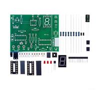 Valixirant Logic Tester Set Elettronica Formazione Saldatura Pratica - Scheda Pcb Educativa Con Componenti Alimentato DC 5V Verde 7.8 X 6 Centimetri - Debug Verifica Logica Digitale