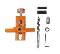 Valixirant Macchina spessa Posizionamento in lega di alluminio Utilizzo a discesa Compatibile per singola persona 8mm - Arancione con porta a maschera per installazione di porte personalizzabili