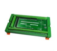 Valixirant Modulo terminale pronto per guida DIN per ARDUINO R3 con terminali a vite sicuri M2 M2.5 e compatibilità 16AWG (con rotaie di guida)