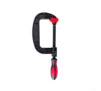 Valixirant Morsetto a C in nylon resistente da 5,1 cm/7,6 cm/10,2 cm, lavorazione del legno, lavorazione dei metalli, morsetto a G accordabile a sgancio rapido con ganascia con imbottitura in gomma