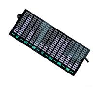 Valixirant Music Sound Bar 20hz-25khz Livello pronto all'uso Led Meter Indicatore modulo Vu a 15 segmenti - Visualizzazione del display della gamma (5V/1A) Alimentato