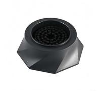 Valixirant Portafilters - Spazzola rotante in nylon con setole antiscivolo, in silicone, con distributore di pulizia, base 51 mm/53 mm/58 mm, pennello per caffè espresso, stile compatto