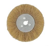 Valixirant Pure - Smerigliatrice per filamenti in ottone, 100 mm, disco da 250 mm, rimozione dell'angolo della ruota fine da 15 mm, finitura (1 confezione) (150 mm x 16 mm)