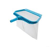 Valixirant Retino da piscina a maglia fine con sacco profondo 38 cm, resistente, skimmer per piscine, spa, fontane, compatibile con asta telescopica, per rimuovere le foglie