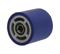 Valixirant Ruota per banders / Avendo Id Core Pressing Rubber X Machine Lavorazione del legno - 70 mm Automatico 70 mm Banding 78 mm X Roller 15 mm Blu 70 mm 17 mm Argento (70-15-70)