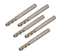 Valixirant Set di 5 frese a 4 scanalature in acciaio super rapido CNC, 10,2 x 10,2 cm, per lavorazione dei metalli