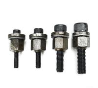 Valixirant Set di teste per rivetti manuali, mandrino di ricambio per rivettatrice manuale M3, M5, M6, M8, M10, punta in acciaio per rivettatrice manuale, 1/3/4/6 pezzi (M5-M6-M8-M10)