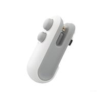 Valixirant Sigillante per sacchetti termici, 400 mAh, ricaricabile, per conservare alimenti freschi, snack e avanzi, colore bianco e blu (bianco)