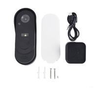 Valixirant Telecamera per campanello wireless intelligente HD Video in tempo reale conversazione bidirezionale Persona AI IP65 Sistema di sicurezza esterna resistente alle intemperie