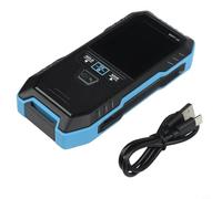 Valixirant Wmt-10 - Misuratore di umidità induttivo per legno, con display a 2,4 toni, intervallo 0-75, precisione ±1,5, legno tenero, gesso, mattoni, muri e archiviazione dati (30 letture)