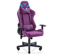 VALK Nyx - Sedia Gaming Ergonomica in Tessuto Traspirante, Reclinabile 160°, Braccioli 2D (Lilla Mistico)