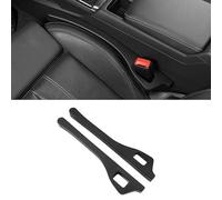 VALKEM 2 Pezzi Riempitivo Sedili Auto per Volkswagen VW T-ROC Crossover R-Line Cabriolet, Riempitivo Spazio Sedile Dell'auto Prova Perdite, Resistenti alla Caduta Sedile Lateral Accessori,A Black