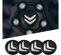 VALKEM 4 Tappi Coprimozzo per Citroen Aircross C1 C2 C3 C4 C5 C-Elysee DS3 Berlingo Picasso Saxo 56mm, Auto Centro Ruota Tappi Coprimozzi Antipolvere e Impermeabile, Auto Emblemi Borchie Cerchi,C