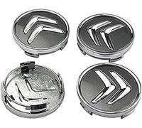 VALKEM 4 Tappi Coprimozzo per Citroen C2 C3 C4 C5 Elysee DS3 DS4 56mm, Auto Centro Ruota Tappi Coprimozzi Antipolvere e Impermeabile, Auto Emblemi Borchie Cerchi Decorazione Accessori