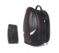 VALKEM Borsa Posteriore Moto per Ducati Multistrada V2 2022-2024, Borsa Sella Impermeabile, Borsa Bagagli Moto Portatile Robusta per Viaggio Touring Accessori,A Red