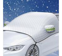 VALKEM Copri Parabrezza Auto per Peugeot 107 2005-2014, Telo Parabrezza Antighiaccio Auto Invernale Ripiegabile Telo Antigelo, Antighiaccio Pioggia Polvere UV,A 145 * 230