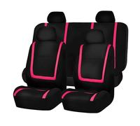 VALKEM Coprisedili Auto per Suzuki Ignis MF 2015-2022, 5 Posti Tutte Le Stagioni Comodi Antipolvere Set Fodere Anteriori Posteriori, Auto Interno Accessori, E Pink