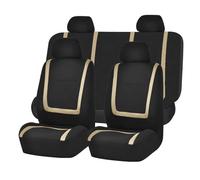 VALKEM Coprisedili Auto per Suzuki Ignis MF 2015-2022, 5 Posti Tutte Le Stagioni Comodi Antipolvere Set Fodere Anteriori Posteriori, Auto Interno Accessori,A Beige